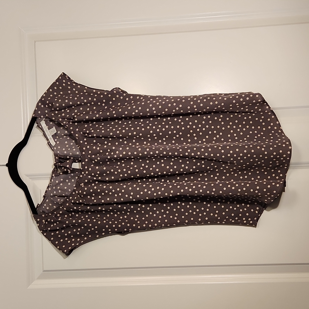 LC Lauren Conrad Pleated Blouse